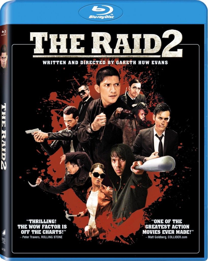 The Raid 2 Blu-ray Cover