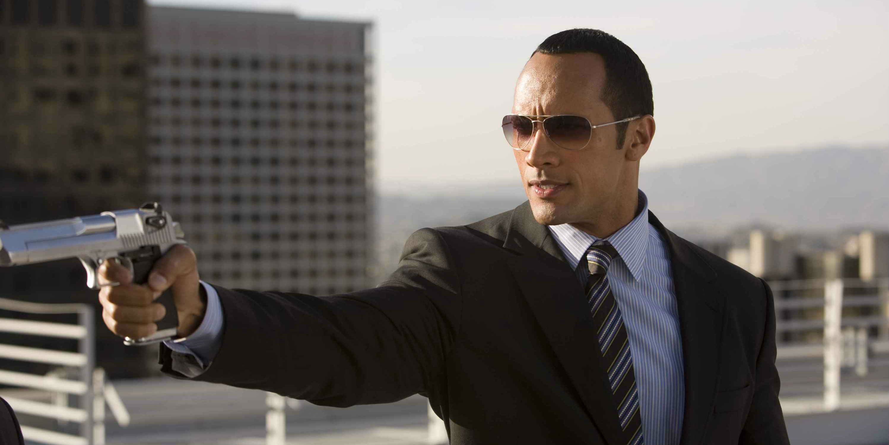The Rock as Agent 23 in Get Smart