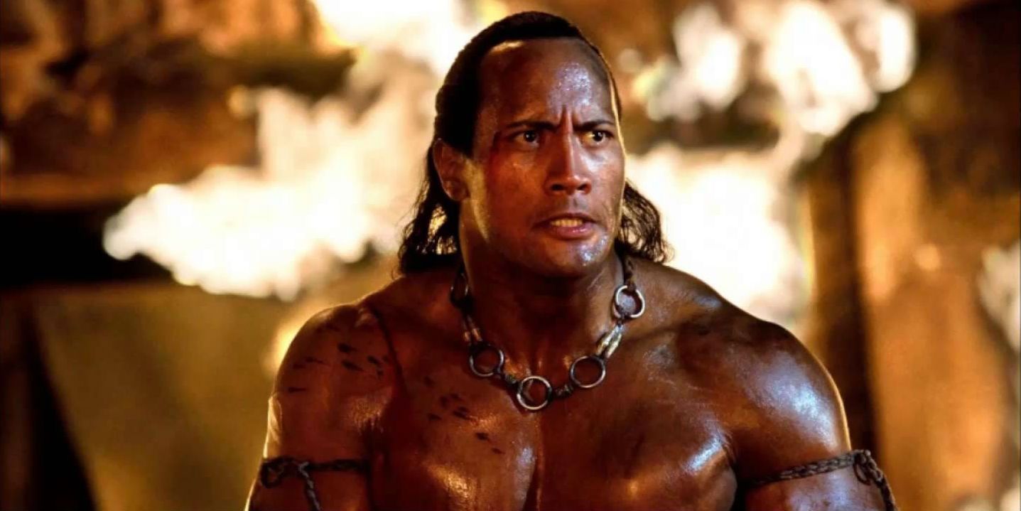 The Rock in The Scorpion King