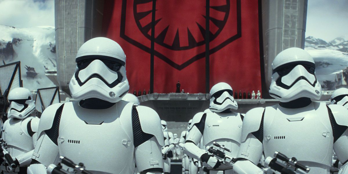 The Stormtroopers of the First Order in Star Wars: The Force Awakens