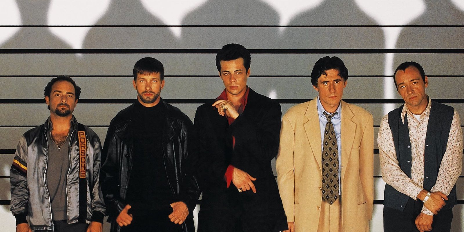 The police lineup in The Usual Suspects