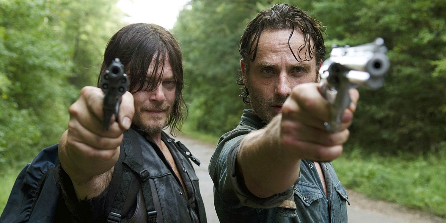 The Walking Dead Rick and Daryl