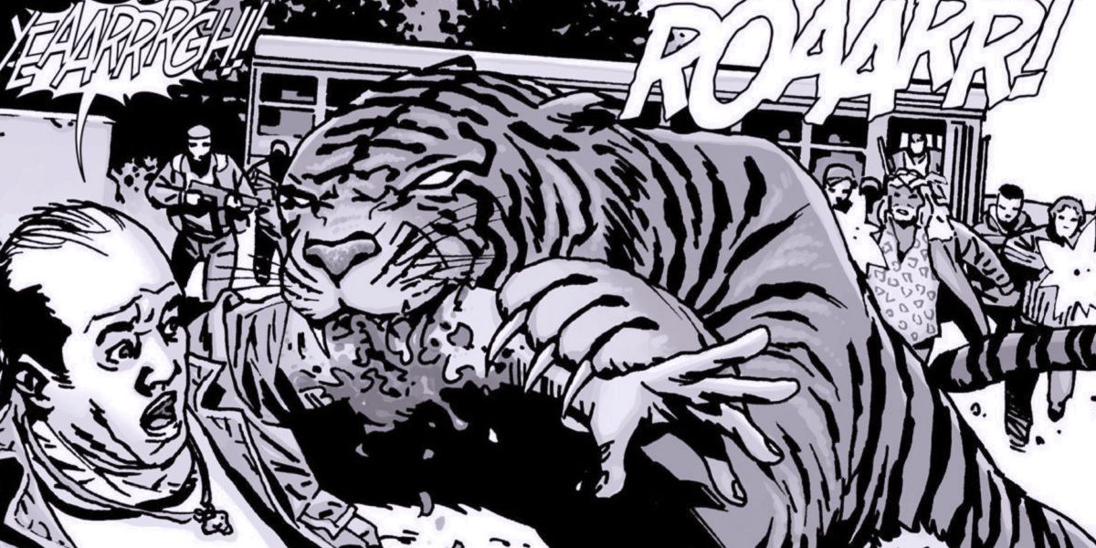 The Walking Dead Season 7 Ezekiel Shiva Tiger