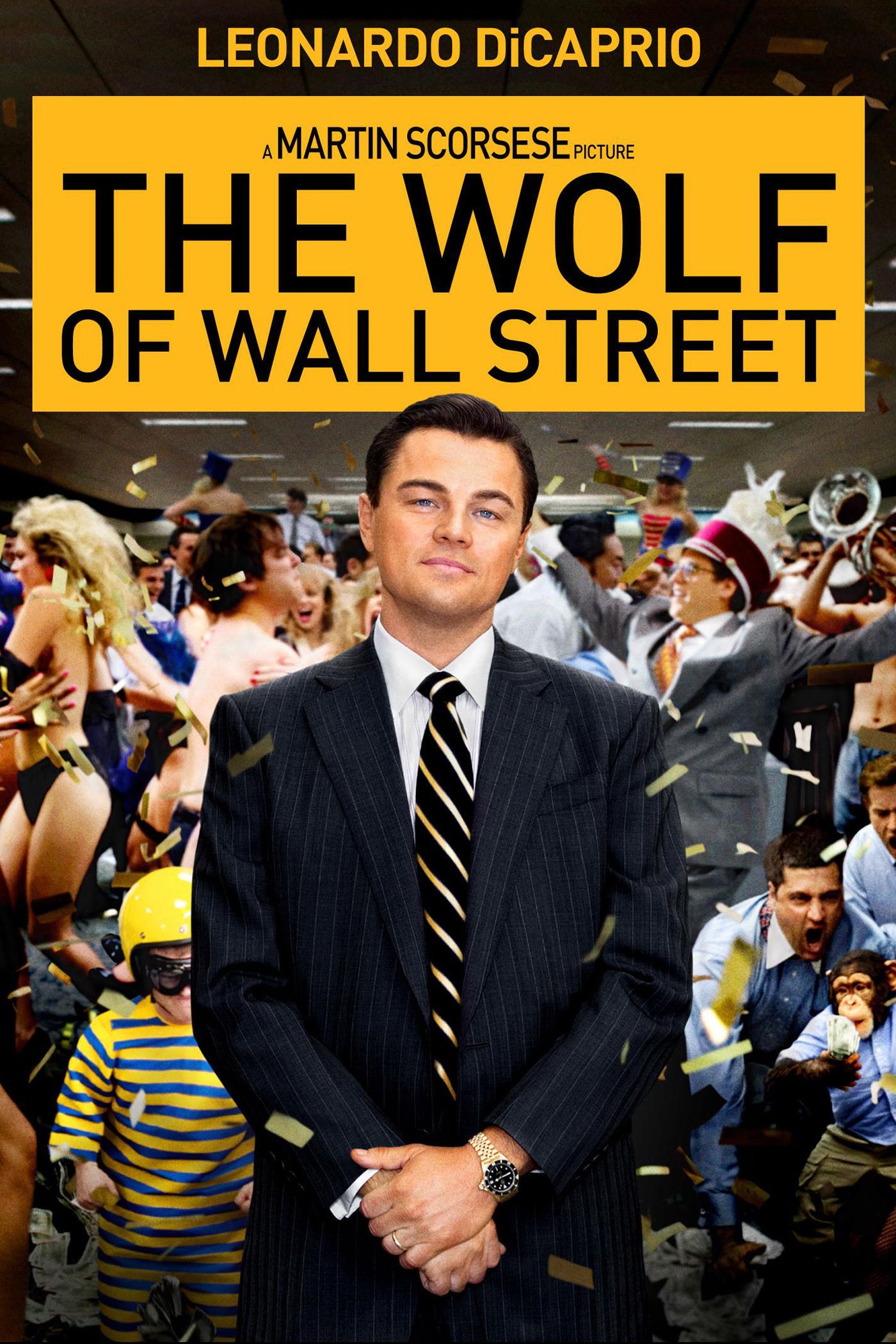 The Wolf of Wall Street official poster