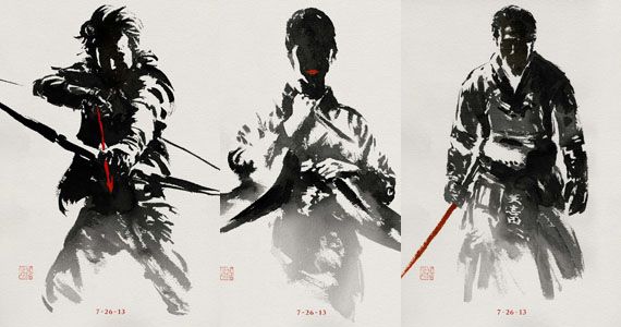The Wolverine Harada Mariko Shingen Posters