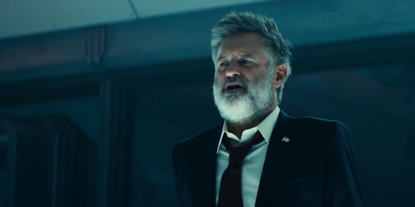 Bill Pullman as Former President Thomas Whitmore in Independence Day: Resurgence