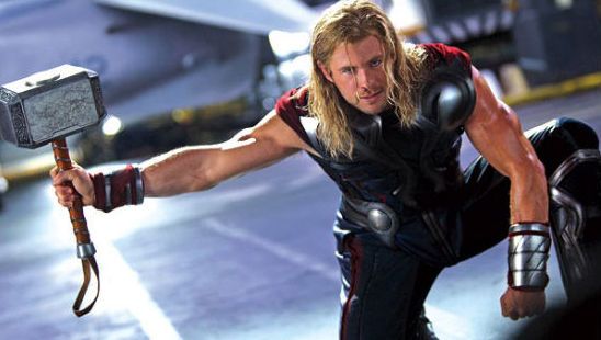 Thor (Chris Hemsworth) in 'The Avengers'