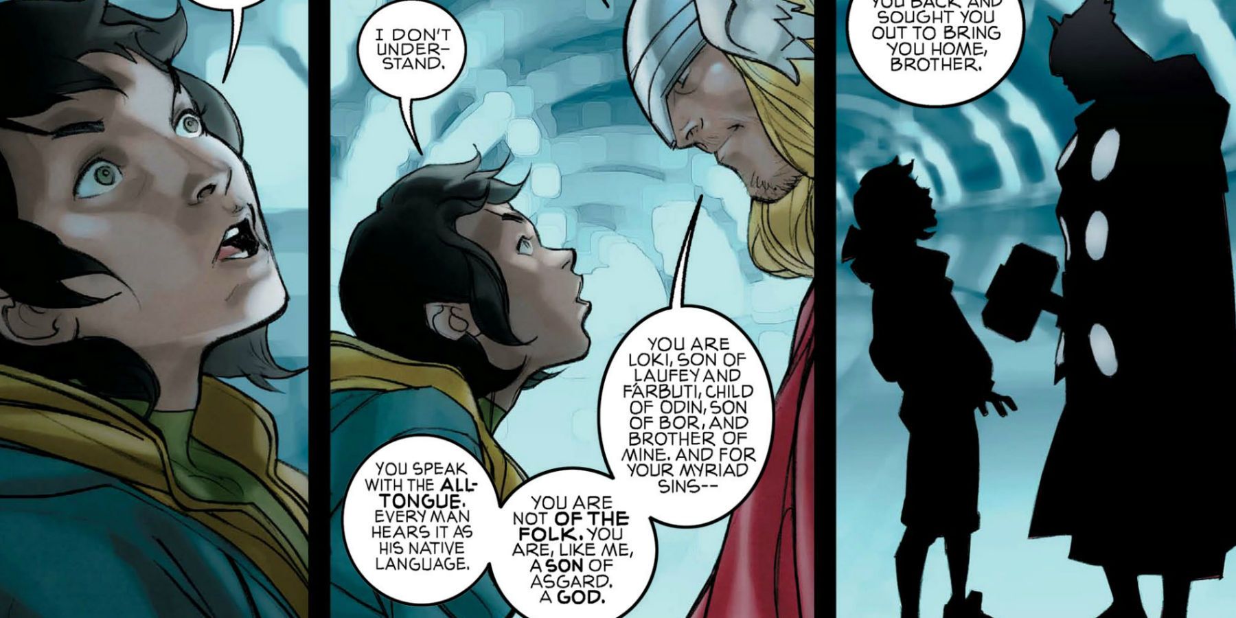 Thor tells Loki about All-Tongue