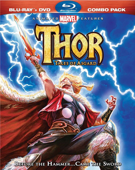 Thor tales of Asgard Bluray dvd