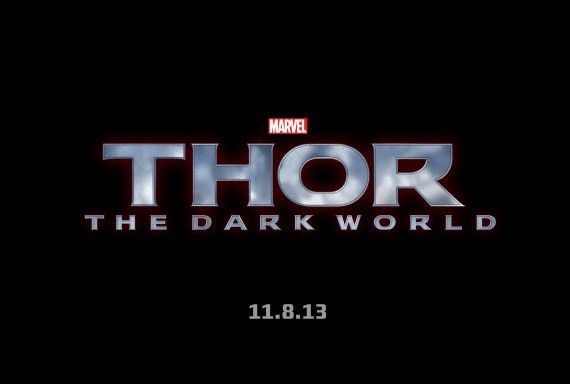 Thor The Dark World Logo Wallpaper