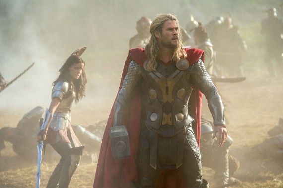 Thor The Dark World Sif Battle Full-Size