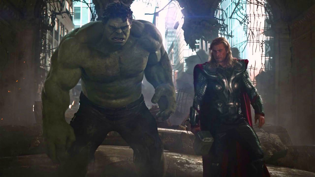 Thor and Hulk in Thor 3
