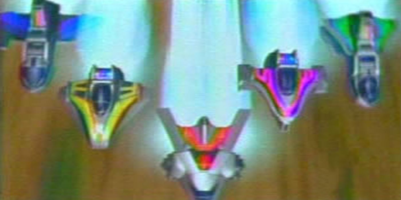 Time Flyers Power Rangers Zords