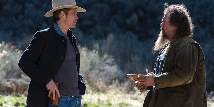 Timothy Olyphant and Tom E. Protor in Justified Season 6 Episode 11
