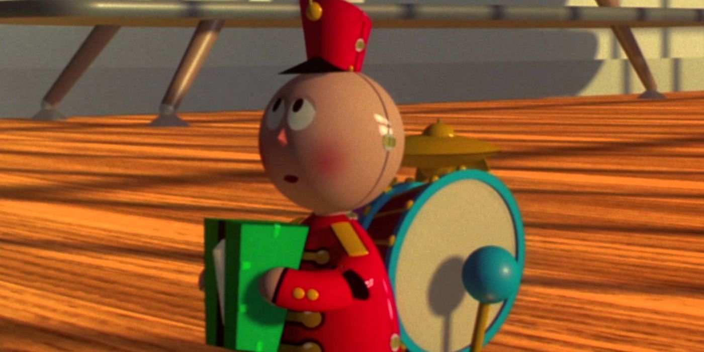 Tinnie in the Pixar Short Tin Toy