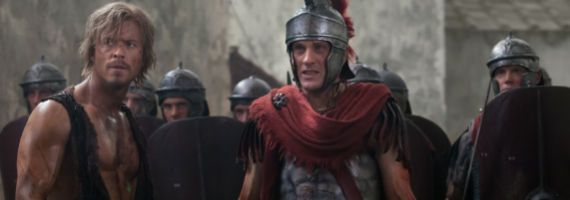 Todd Lasance and Simon Merrells in Spartacus WOTD Spoils of War