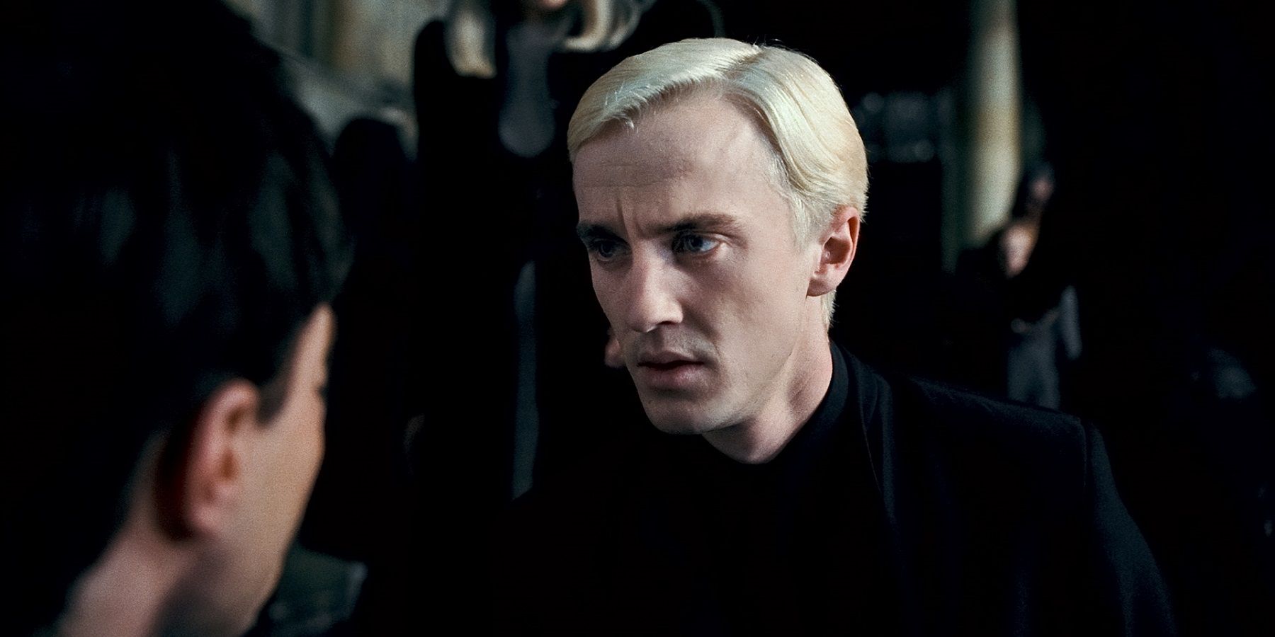 Draco looking angry