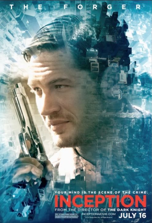 Tom Hardy Inception Character Poster