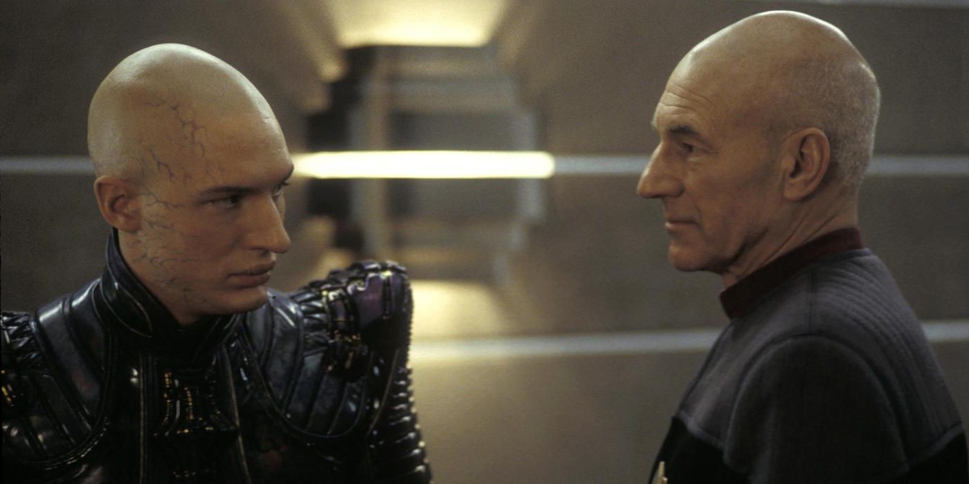 Picard faces Shinzon in Star Trek Nemesis