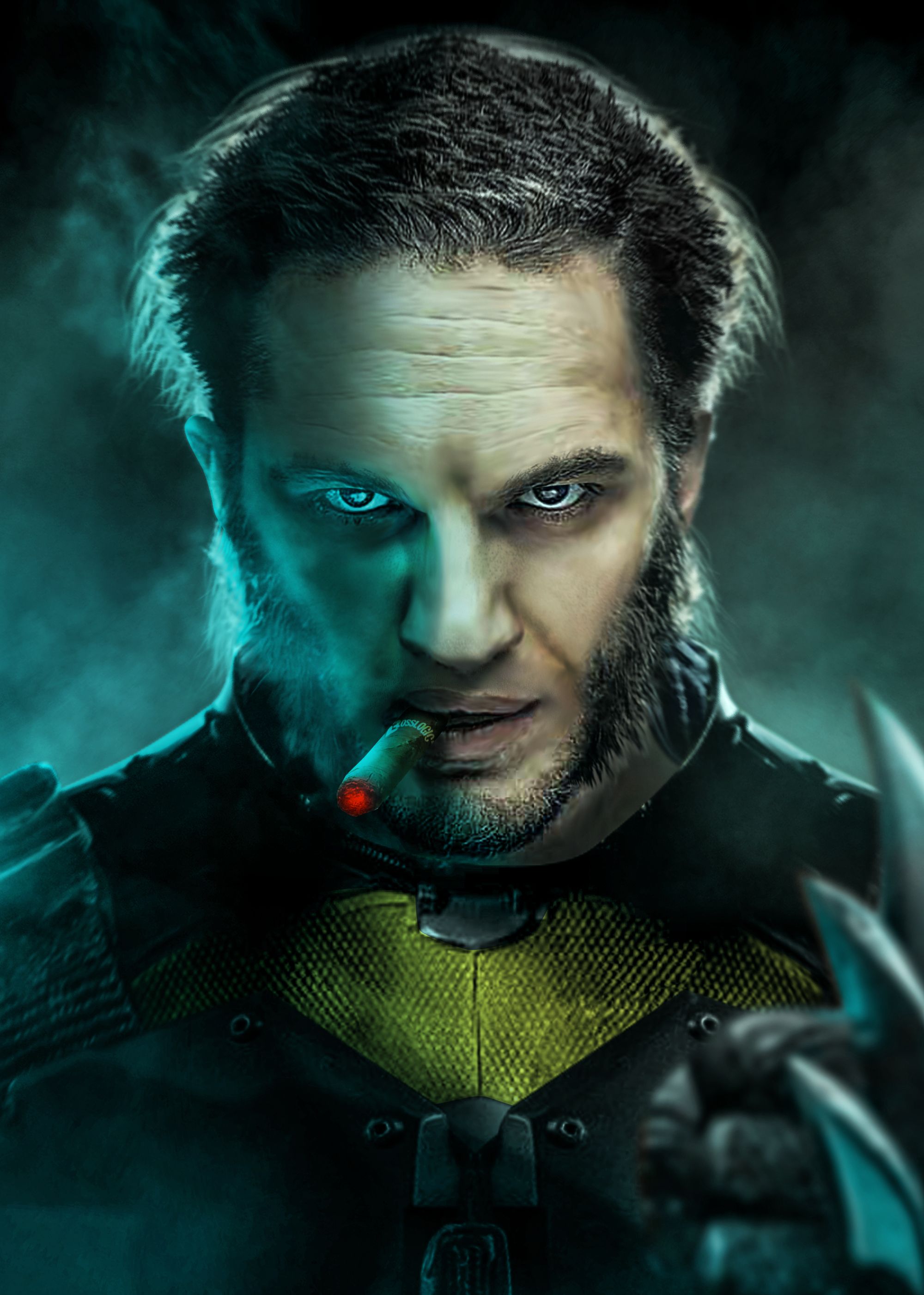 Tom Hardy Wolverine by Bosslogic