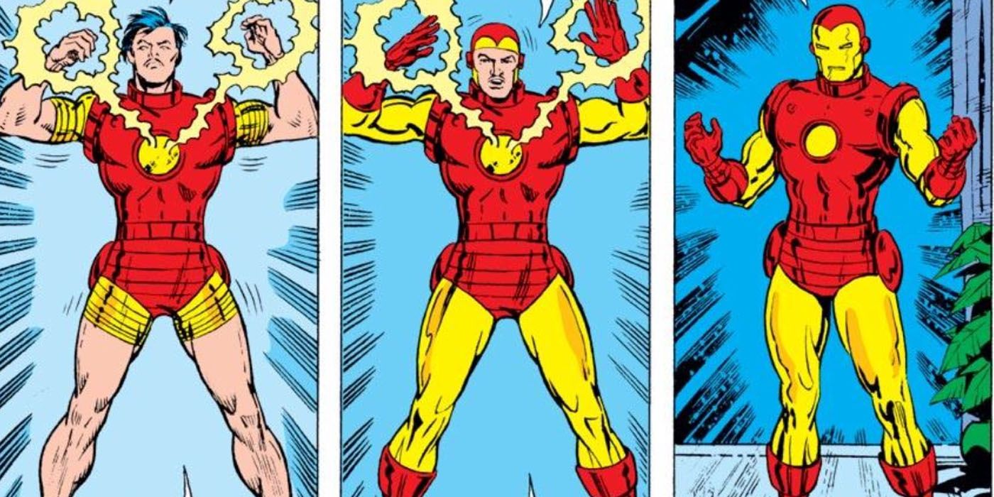 Tony Stark in Classic Iron Man suit - Marvel Comics