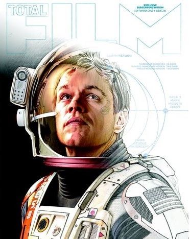 Total Film The Martian alternative cover Matt Damon