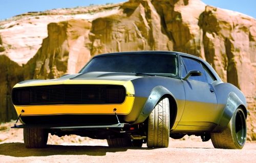 Transformers 4 Car Guide Bumblebee 1967 Camaro