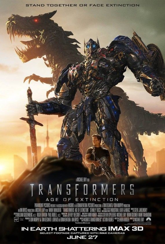 ‘Transformers: Age of Extinction’ International Trailer & IMAX Poster