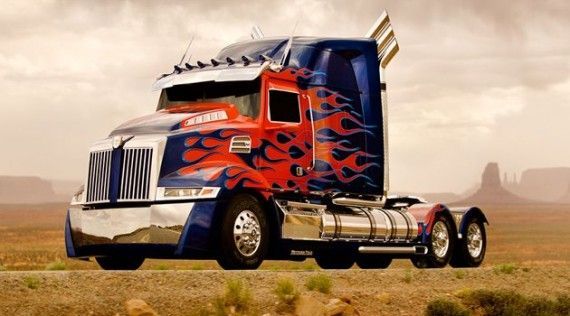 Transformers 4 - New Optimus Prime Truck Design
