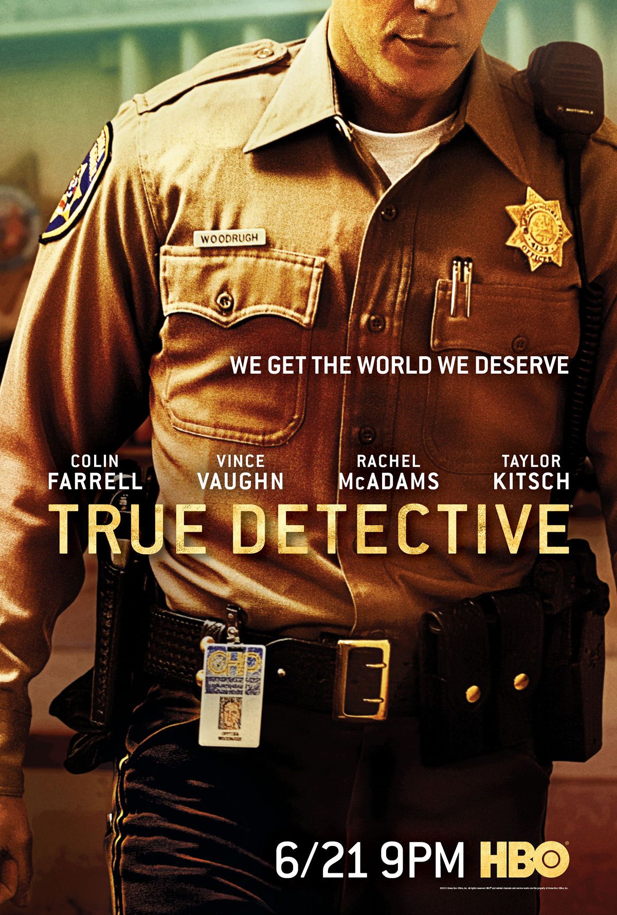 True Detective Season 2 - Taylor Kitsch Character Poster