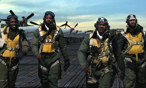 The Tuskegee Airmen in 'Red Tails'