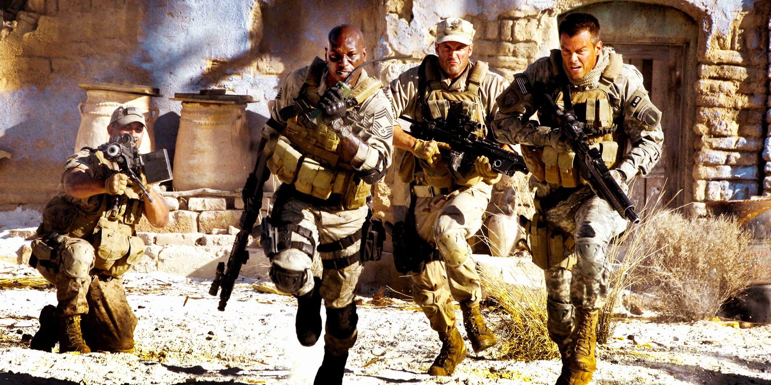 Tyrese Gibson and Josh Duhamel in Transformers 2