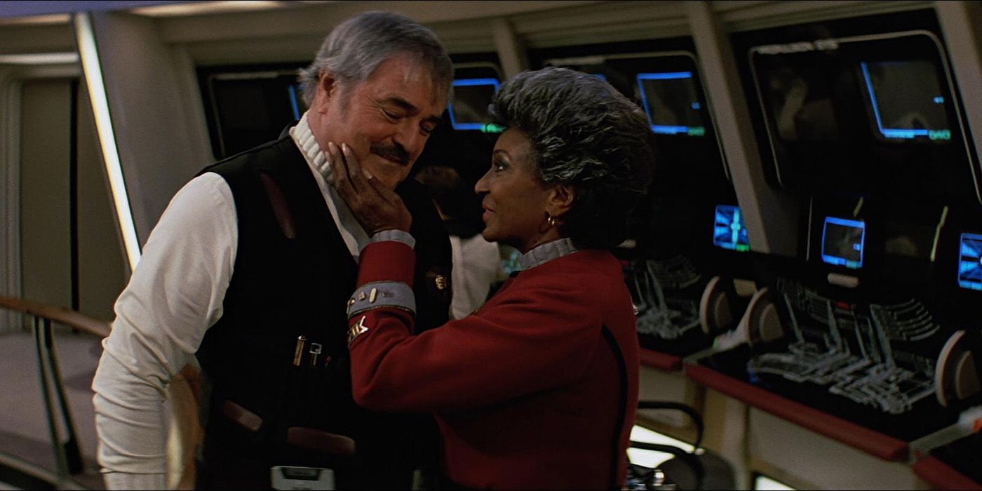Uhura and Scotty - Star Trek V The Final Frontier