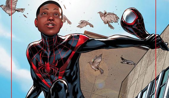 the new costume of ultimate spider-man miles morales