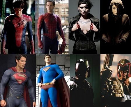 movie remakes reboots superman spider-man crow akira oldboy dredd dragon tattoo