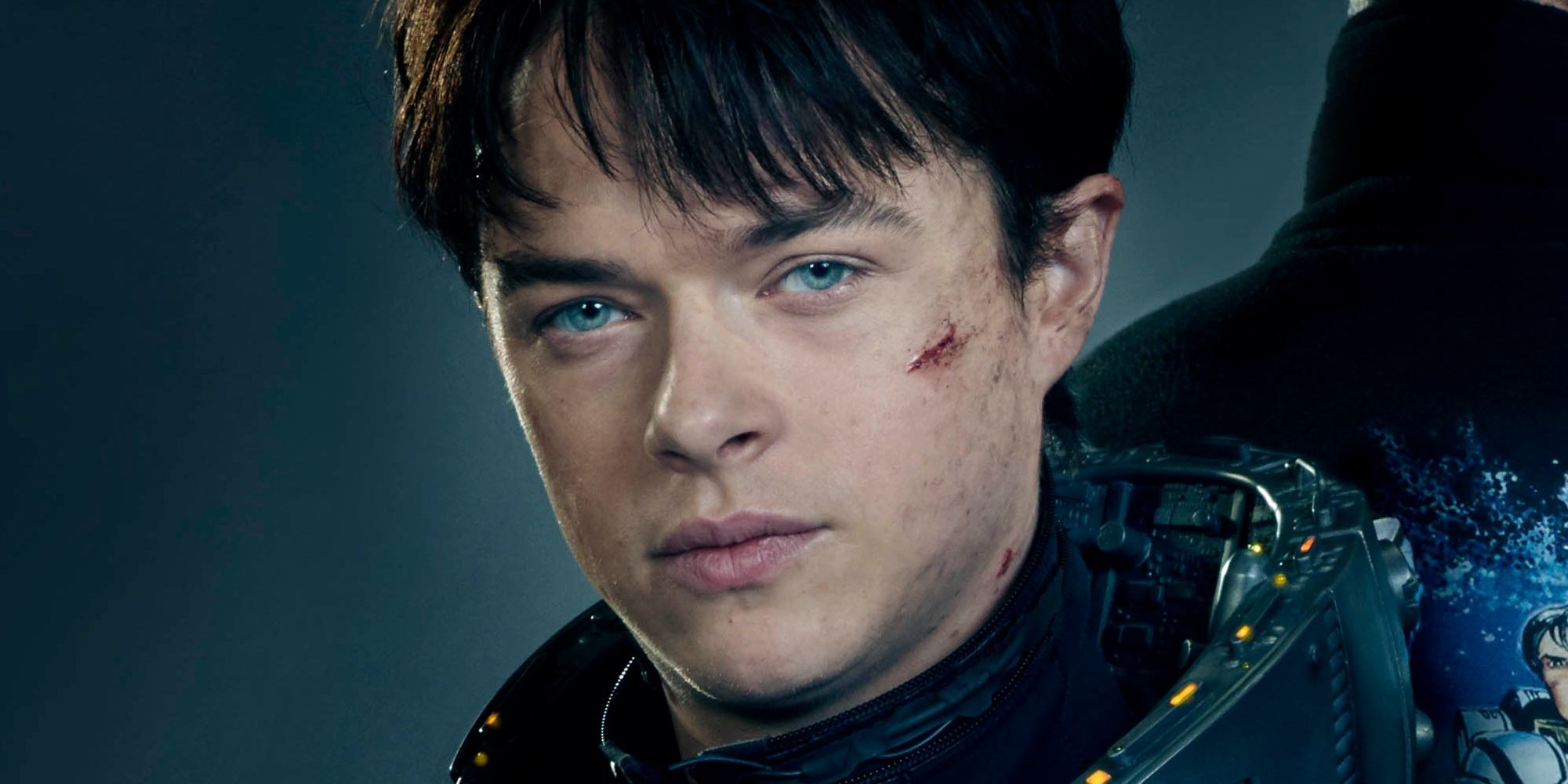 Valerian in a promotional image for Valerian and the City of a Thousand Planets
