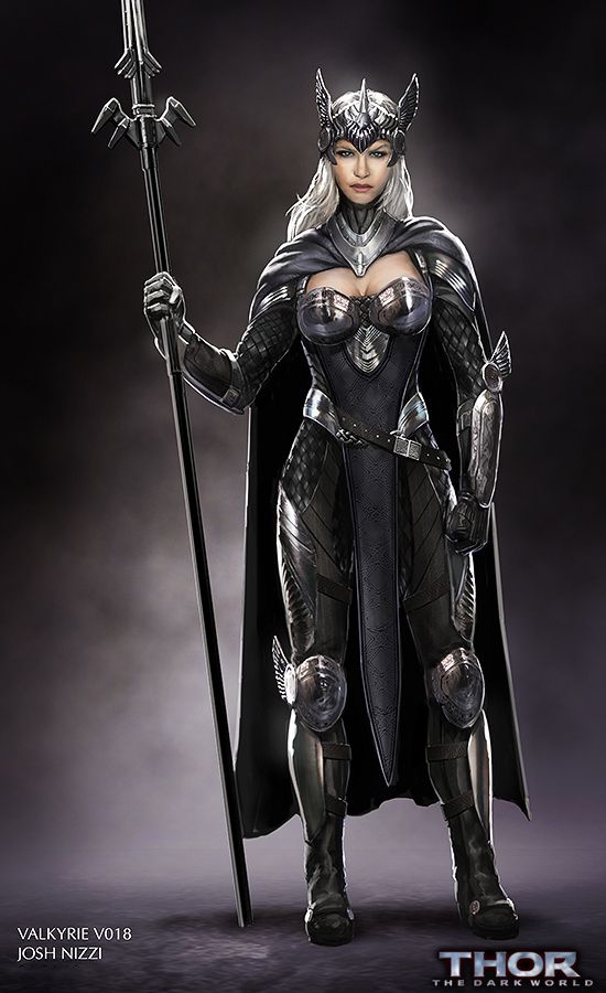 Valkyrie Weapon Concept Art - Thor: The Dark World