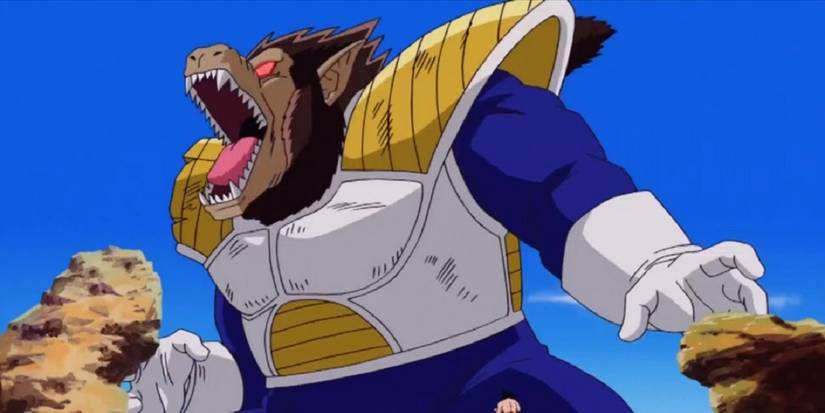 Vegeta great ape Dragon Ball Z