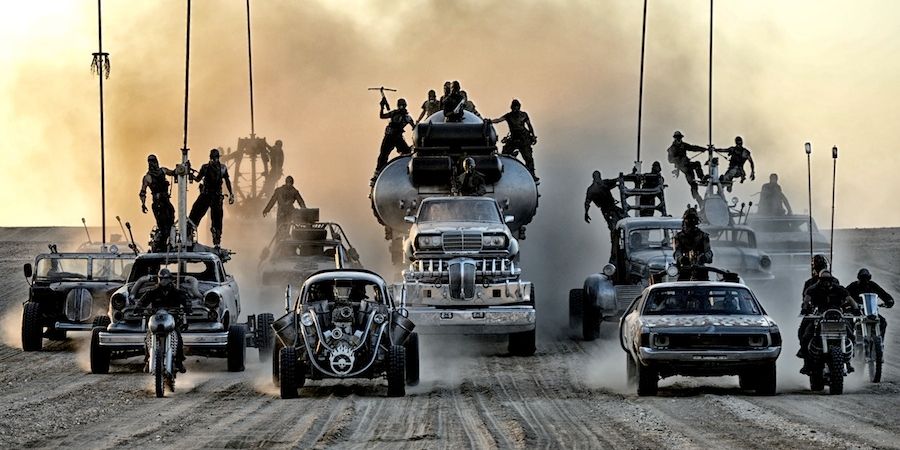 Vehicular Action Sequences Stunts in 'Mad Max Fury Road'