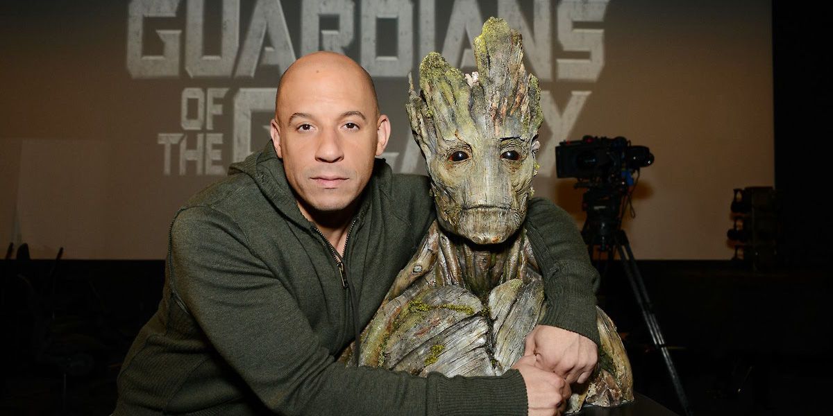 Vin Diesel as Groot - Guardians of the Galaxy Announcement Photo