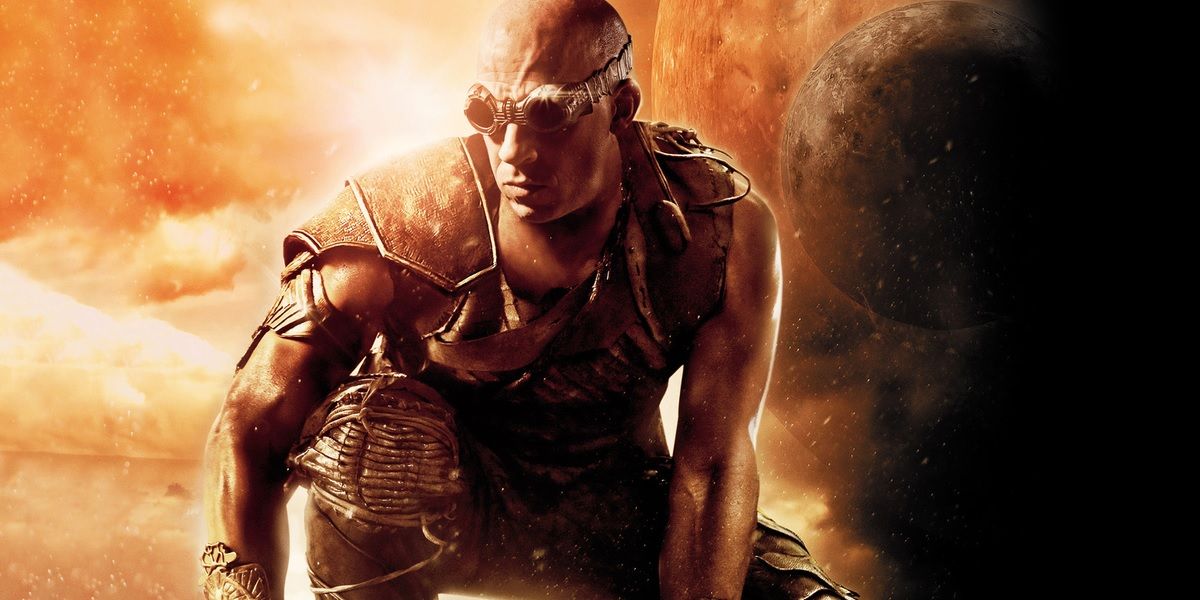Vin Diesel as Riddick in Riddick