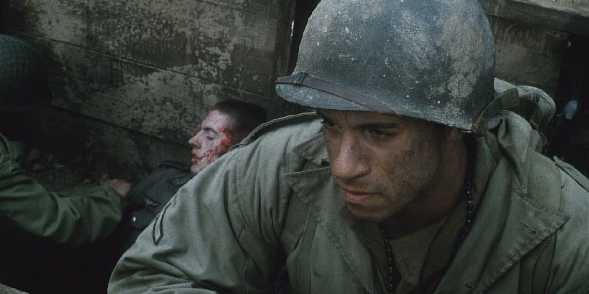 Adrian Carpazo on the battlefield in Saving Private Ryan.