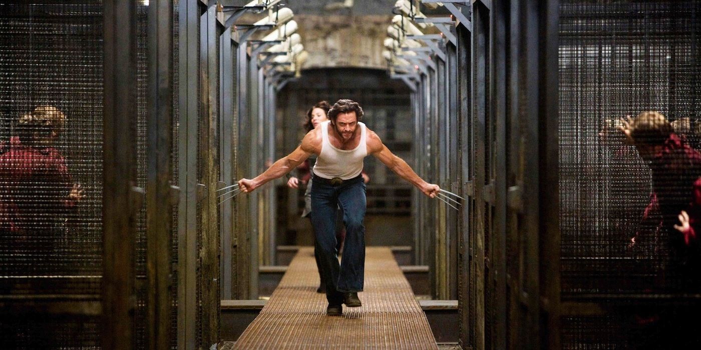 Logan runs through a prison.
