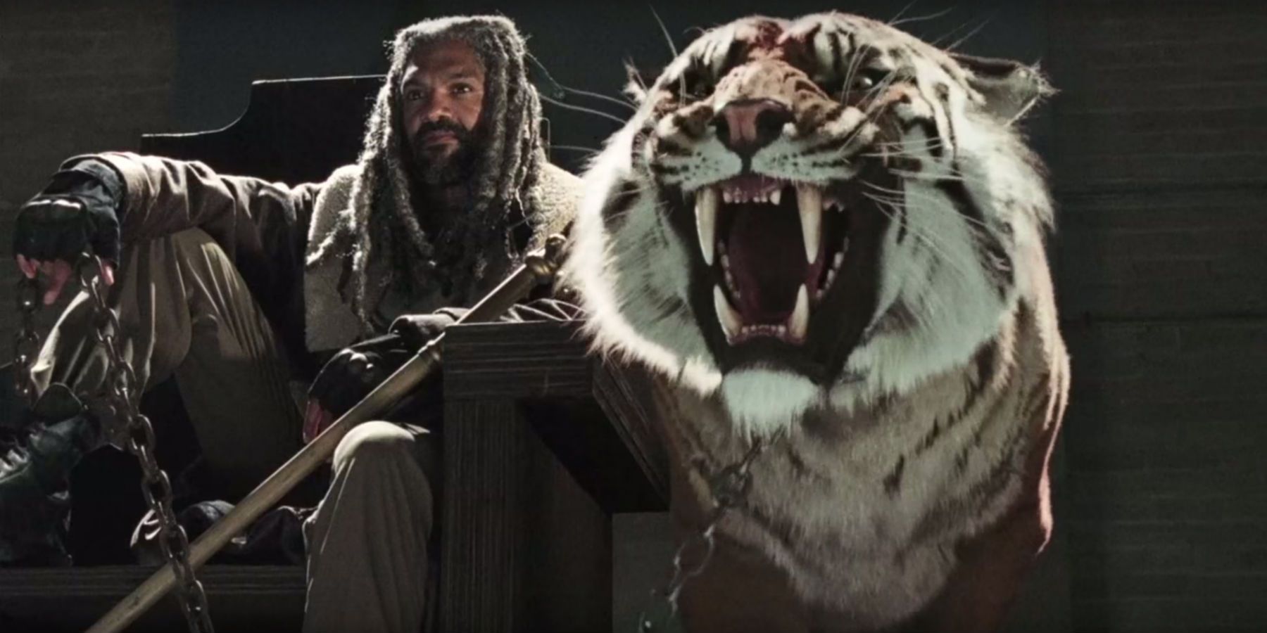 Why The Walking Dead Killed Off Ezekiel’s Tiger, Shiva