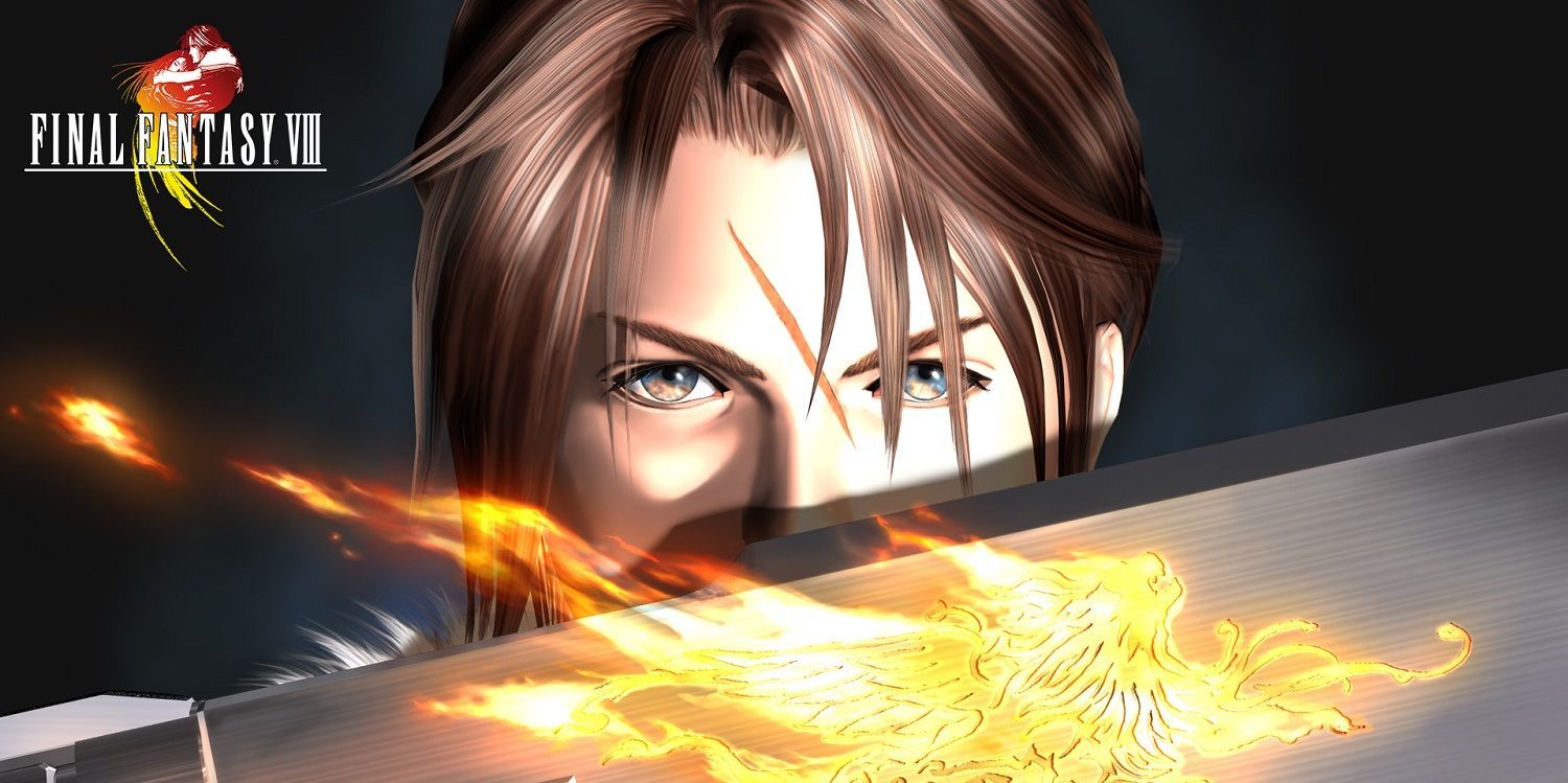 Final Fantasy VIII - Squall Leonhart with gunblade