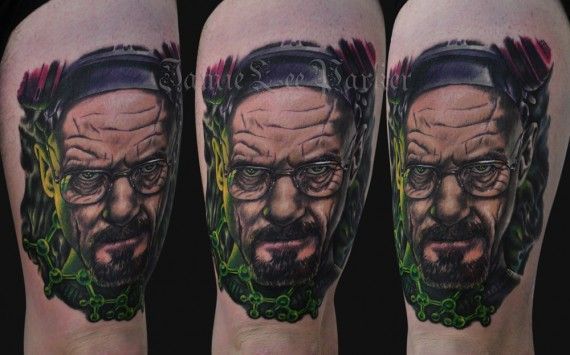Walter White Heisenberg Breaking Bad Tattoo