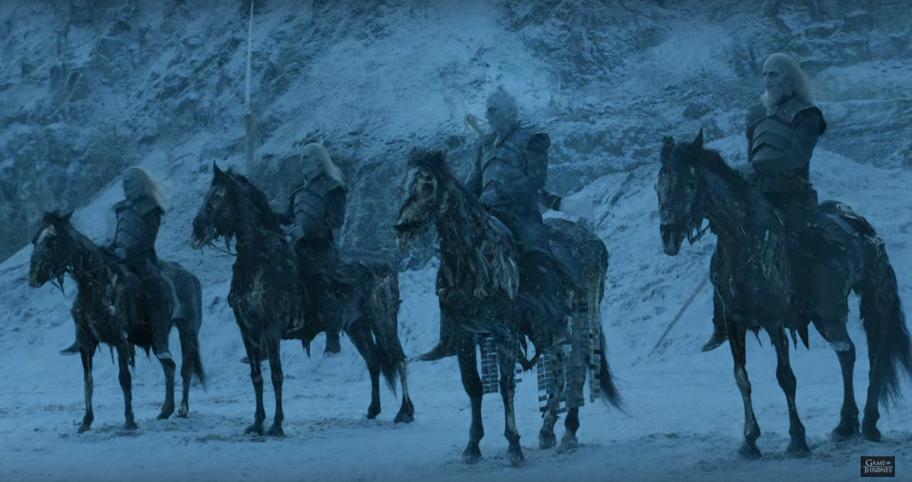 The Night's King and his White Walkers wait to strike in Game of Thrones season six