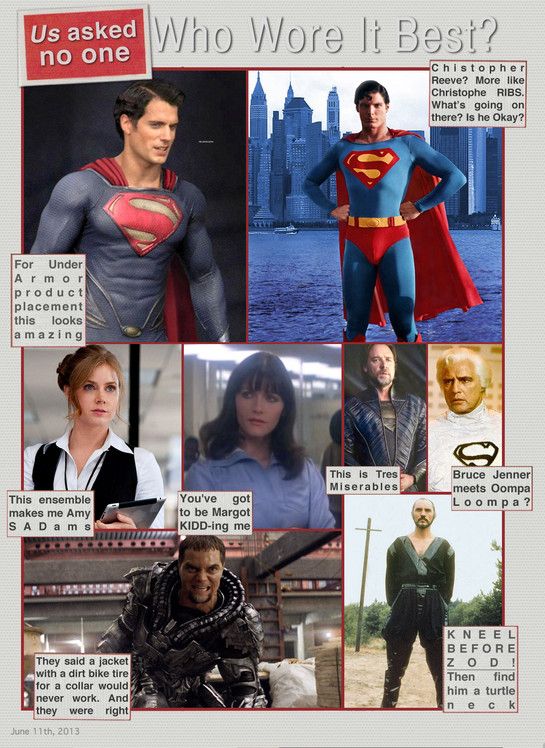 Who Wore It Best Superman edition