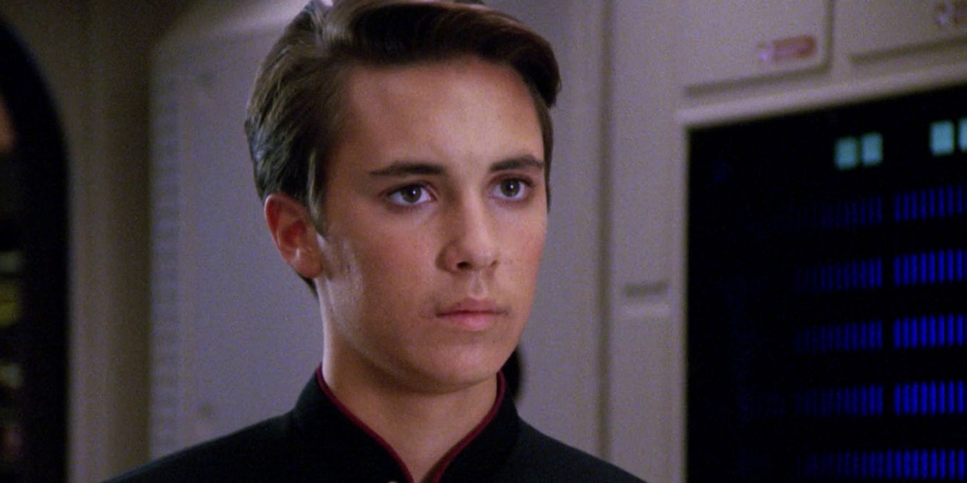 Wil Wheaton as Wesley Crusher on Star Trek The Next Generation - Copy