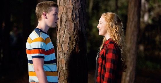 Will Poulter and Molly Quinn in 'We're the Millers'